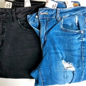 GARAGE 07 High Waist Pants 2pcs